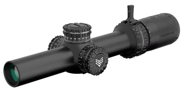 Swampfox Optics ARH16241-M Arrowhead  Black 1-6x24mm 30mm Tube Guerrilla Dot MOA Reticle