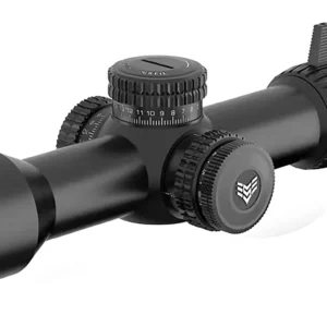 Swampfox Optics TWK52556-3M Warhawk  Black 5-25x56mm 34mm Tube Sharpshooter MOA Reticle