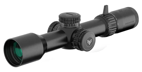 Swampfox Optics TWK52556-3M Warhawk  Black 5-25x56mm 34mm Tube Sharpshooter MOA Reticle