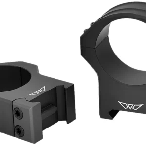 Warne 522M   Matte Black Steel 34mm Tube Picatinny/Weaver