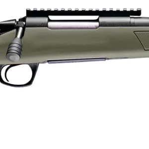 CVA CR3914SB Cascade SR Compact 300 Blackout 4+1 16.50" Graphite Black Cerakote Threaded Barrel, Graphite Black Cerakote Picatinny Rail Steel Receiver, Fixed OD Green Synthetic Stock
