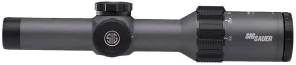 Sig Sauer Electro-Optics SOTM61003 Tango-MSR  Black 1-6x 24mm Illuminated Hellfire Reticle