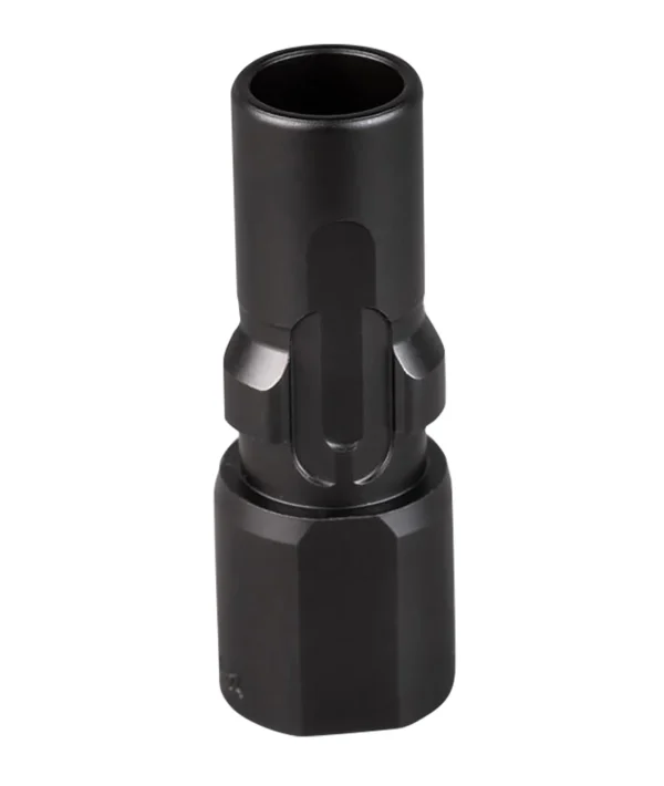 SilencerCo AC2608 3-Lug Muzzle Device M13.5x1LH Threads 45 ACP