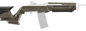 Archangel AAMINIOD Precision Stock  OD Green Synthetic Fixed with Adjustable Cheek Riser for Ruger Mini-14, Mini Thirty