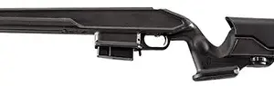 Archangel AA1500 Precision Stock  Black Synthetic Fixed with Adjustable Cheek Riser for Weatherby Vanguard; Howa 1500