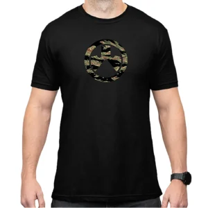 Magpul MAG1292-001-3XL Tiger Stripe Icon Black Cotton/Polyester Short Sleeve 3XL