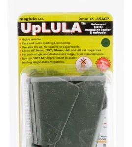 Maglula UP60DG UpLULA Loader & Unloader Double Stack Single Stack Dark Green Polymer 9mm Luger/45 ACP Pistols