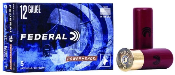 FEDERAL 12GA 2-3/4" MAX 1OZ SABOT 5 RD/BX 50 BX/CS