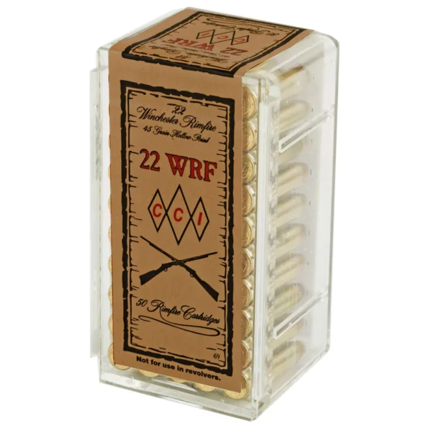 CCI 22 WRF 45GR JHP 50 RD/BX 40 BX/CS - Image 2