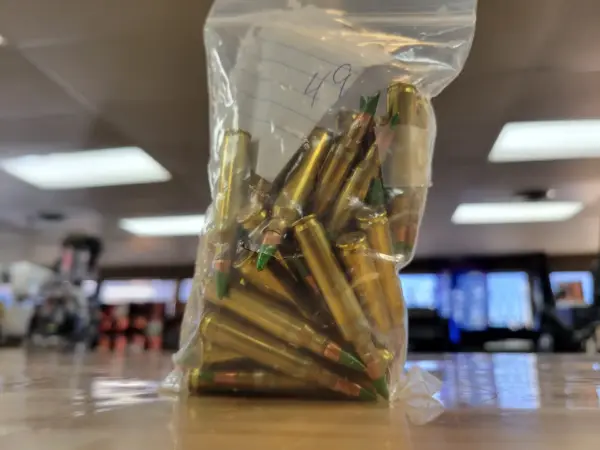 49 Rounds Green Tip 5.56 NO RESERVE