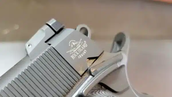 A Compact Titan with an Old-School Punch - ROCK ISLAND ARMORY M1911 A1 CS Tact II - USED - Image 3