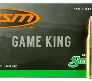 HSM 25061N Game King  25-06 Rem 100 gr Sierra GameKing Spitzer Boat Tail 20 Per Box/ 20 Case