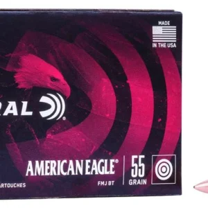 FEDERAL AE 223REM 55GR FMJ 20/BX 25BX/CS