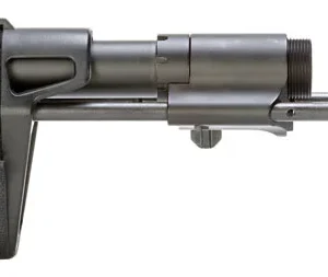 SB Tactical PDW01SB PDW  Black Elasto-Polymer 3-Position Adjustable for AR-Platforms (Tube Included)