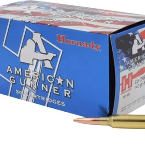 Hornady 81482 American Gunner  6.5 Creedmoor 140 gr Hollow Point Boat Tail 50 Per Box/ 10 Case
