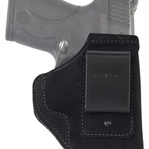 Galco STO658B Stow-N-Go  IWB Black Leather Belt Clip Fits S&W M&P Shield w/Crimson Trace Laser Right Hand