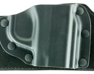 Galco TS652B TacSlide  OWB Black Kydex/Leather Belt Slide Fits S&W M&P Shield Fits Ruger Max-9 Fits S&W M&P Shield 2.0 Right Hand