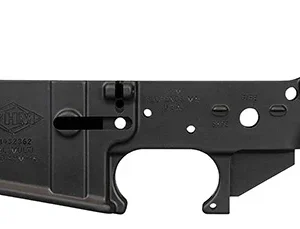 Yankee Hill 125 Stripped Lower Receiver 5.56x45mm NATO 7075-T6 Aluminum Black Anodized for AR-15