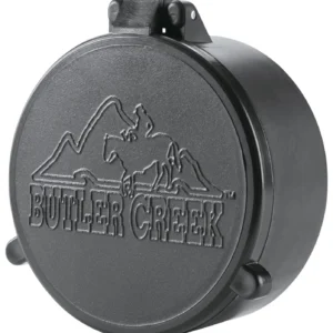 Butler Creek 30035 Flip-Open Objective Scope Cover 34mm Obj. Size 03 Black Polymer