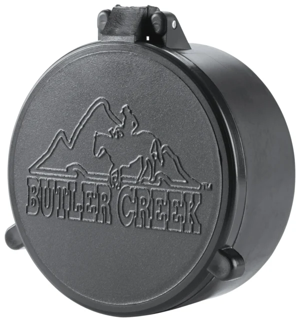 Butler Creek 30020 Flip-Open Objective Scope Cover 31mm Obj. Size 02 Black Polymer