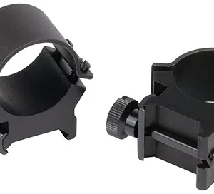 Weaver Mounts 49164 Sure Grip Detachable Rings  Matte Black 1" High