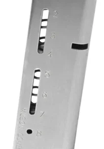 Wilson Combat 500CHD ETM  8rd Detachable w/ Lo-Profile Steel Floor Plate 45 ACP+P Fits Wilson Combat 1911 Elite Tactical Stainless Steel
