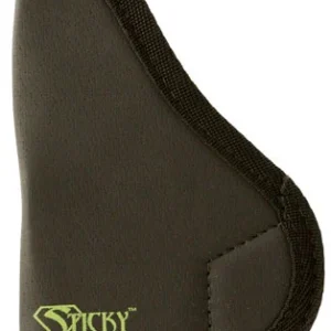 Sticky Holsters SM1NAA SM-1  IWB Size 1 Black/Green Latex Free Rubber Fits NAA Black Widow Fits 1.25-2.75" Barrel Ambidextrous