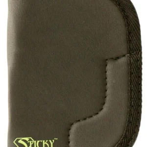 Sticky Holsters MD6 MD-6  Black/Green Latex Free Rubber Fits Ruger SP101 Ambidextrous