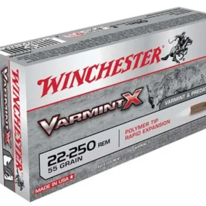 WINCHESTER VARMINT 22-250 55GR PT