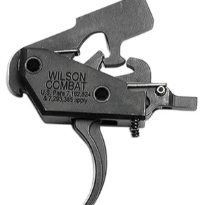 Wilson Combat TRTTUM2 Tactical Trigger Unit Two-Stage Two-Stage Curved Trigger with 4-4.50 lbs Draw Weight for AR-15
