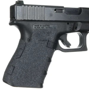 Talon Grips 104G Adhesive Grip  Compatible w/Glock Gen1-3 19/23/25/32/38, Black Textured Granulate