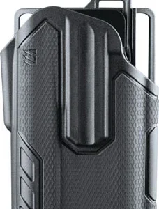 Blackhawk 419001BBR Omnivore  OWB Black Polymer Belt Slide Fits Most Semi  Autos w/SureFire X300/X300U-A Lights Right Hand
