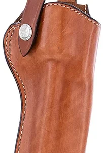 Bianchi 10045 1L Lawman Western OWB 01 Tan Leather Belt Loop Fits Colt New Frontier Fits Colt Peacemaker