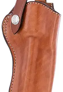 Bianchi 10066 1L Lawman Western OWB 04 Tan Leather Belt Loop Fits Colt New Frontier/Single Action Army