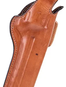 Bianchi 10309 5BHL Thumbsnap  OWB Size 08 Tan Leather Belt Loop Fits S&W N Frame/Colt Anaconda Right Hand