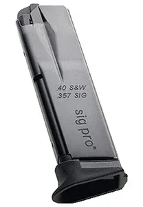 Sig Sauer MAG20224310 SP2022  10rd 40 S&W/357 Sig For Sig Pro 2340/P2022/2009 Blued Steel