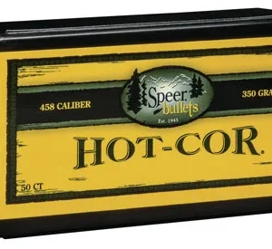 Speer 2478 Hot-Cor  45 Cal .458 350 gr Soft Point Flat Nose 50 Per Box/ 5 Case
