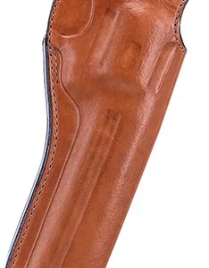 Bianchi 12676 Cyclone  OWB Tan Leather Fits 2.5-3" Taurus Ruger; S&W and Similar K Frame Belt Loop Mount Right Hand