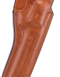 Bianchi 13099 111 Cyclone Belt Holster Size 10 OWB Open Bottom Style made of Leather with Tan Finish, Strongside/Crossdraw & Belt Loop Mount Type fits 7.5" Barrel Ruger RedHawk for Right Hand