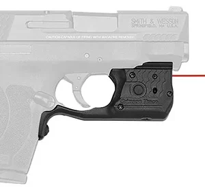 Crimson Trace 01-6960-1 LL-808 Laserguard Pro  Black Red Laser Smith & Wesson M&P Shield .45 ACP