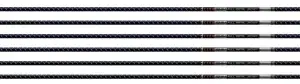 EASTON ARROW 5MM FMJ 500 W/ HO - 6-PACK W/ 2" BLAZER VANES