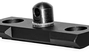 GrovTec US Inc GTSW240 Bipod Stud Mount M-LOK Black Steel 2.30"