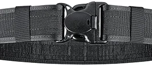 Bianchi 17382 7200 Duty Belt Black Nylon 40-46" 2.25" Wide Buckle Closure