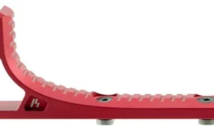 Strike LINKCFGRED Link Curved ForeGrip AR-Platform Red Aluminum