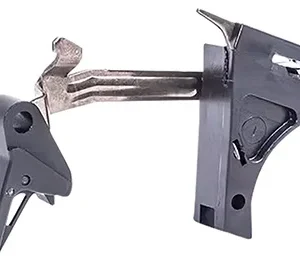 CMC Triggers 71501 Drop-In  Black Flat Trigger Compatible w/Glock 17/19/26/34 Gen1-3