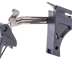 CMC Triggers 71701 Drop-In  Black Flat Trigger Compatible w/Glock 17/19/26/34 Gen4