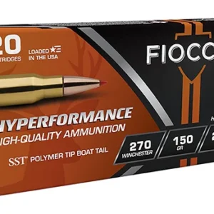 Fiocchi 270HSB Hyperformance  270 Win 150 gr Super Shock Tip 20 Per Box/ 10 Case
