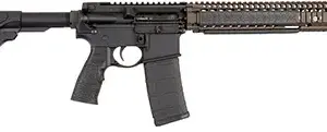 Daniel Defense 0208806027055 DDM4 M4A1 *CA Compliant 5.56x45mm NATO 14" 10+1 Black Hard Coat Anodized 6 Position w/SoftTouch Overmolding Stock with Flat Dark Earth Handguard