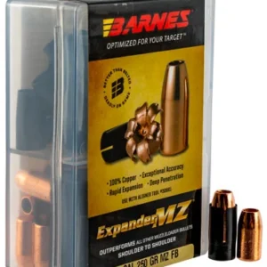 Barnes Bullets 30577 Expander MZ Muzzleloader 50 Cal Expander MZ Hollow Point 250 gr 24rd Box