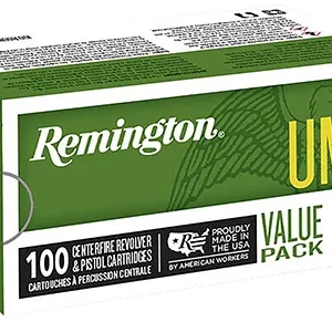 Remington Ammunition R23970 UMC Value Pack 357 Mag 125 gr Semi Jacketed Hollow Point 100 Per Box/ 6 Case